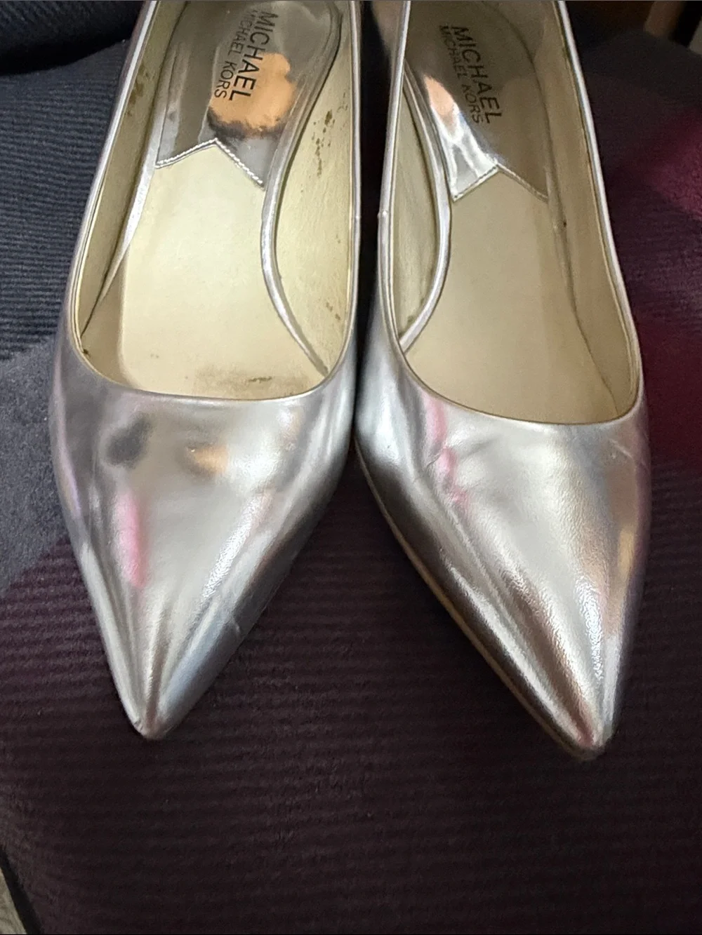 Michael Kors sleek metallic